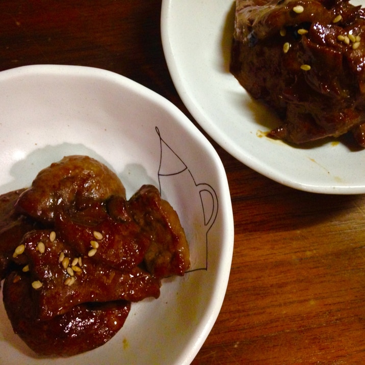 おつまみに 貧血予防に 牛レバーのスタミナ焼 レシピ 作り方 By うみ ひま 楽天レシピ